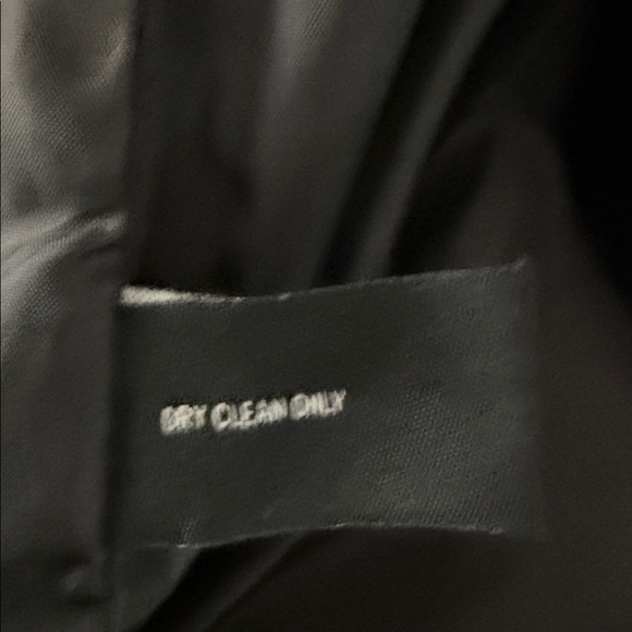 Last Kiss Women's Plaid Pea Coat - Black and Gray - Picture 9 of 11